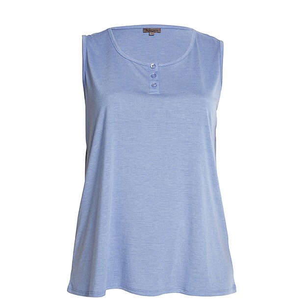 Belle Curve Sleep Singlet - Blue Marle Belle Curve Sleep Singlet - Blue Marle