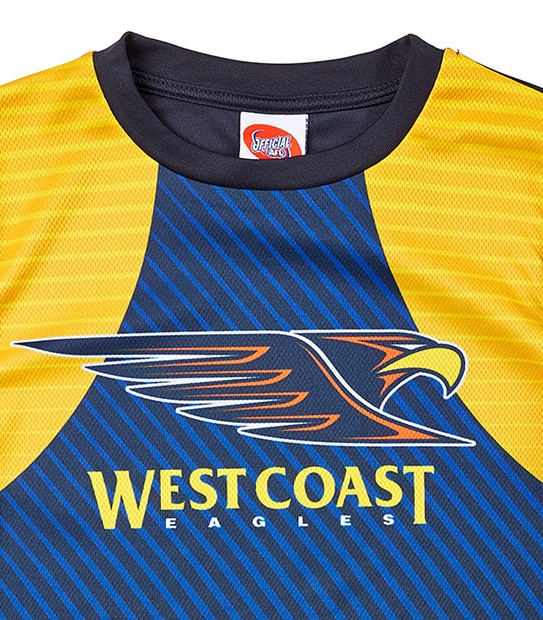 AFL West Coast Eagles Short Sleeve Youth T-Shirt