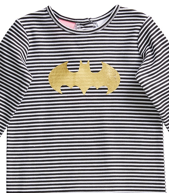 Batman Baby Striped Romper
