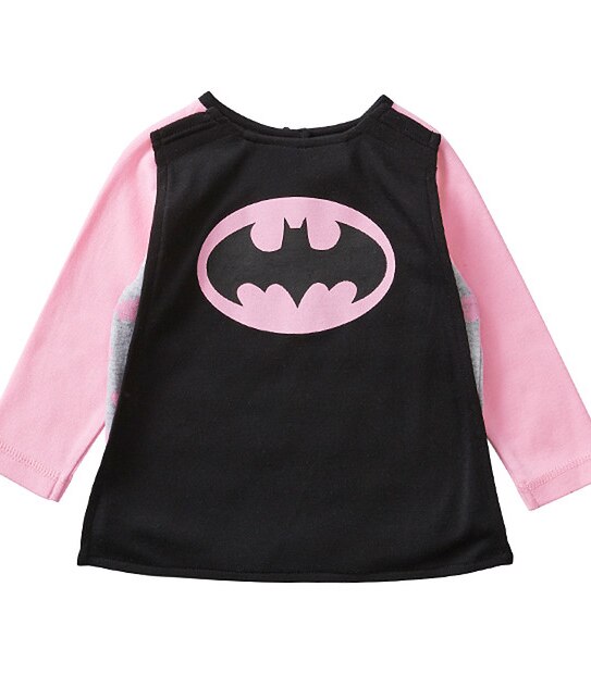 Batman Baby Long Sleeve Top With Cape