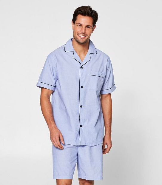 Cotton Poplin Pyjama Set