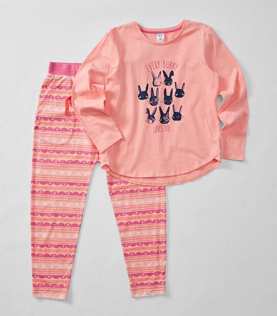 'Every Bunny Loves You' Jersey Pyjama Set