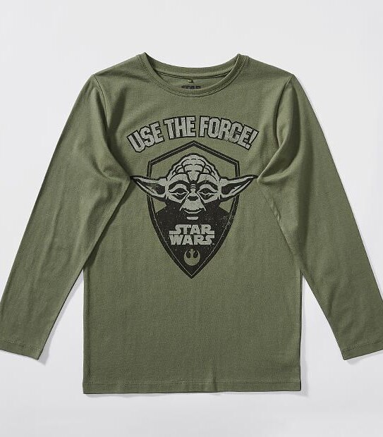 Star Wars Long Sleeve Yoda T-Shirt