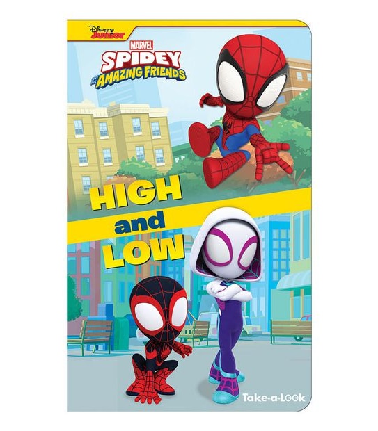 Take-A-Look Book Spidey & His Amazing Friends High And Low
