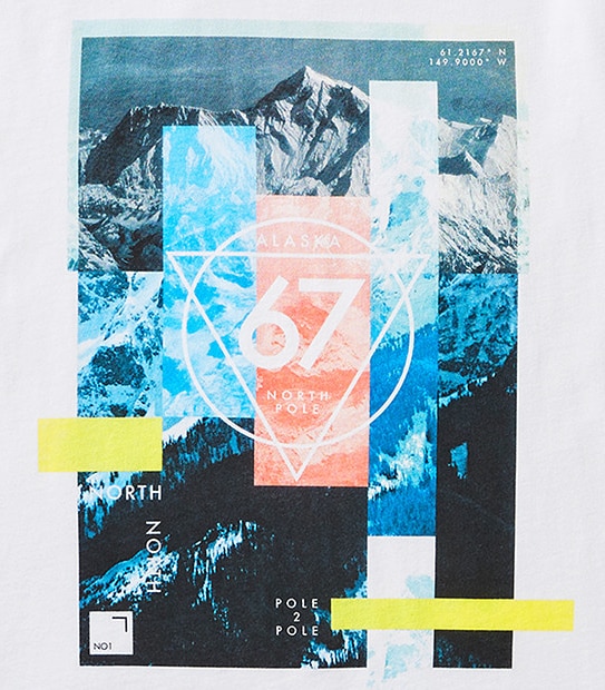 Short Sleeve 67 Geo Print T-Shirt 3 of 3