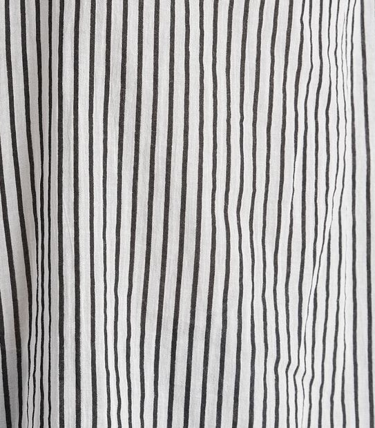 Shirred Yoke Grandad Shirt
