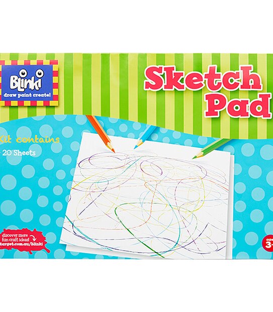 Blinki 20 Sheets Sketch Pad