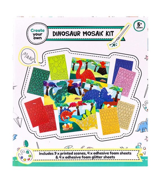 Mosaic Art Set - Dinosaur