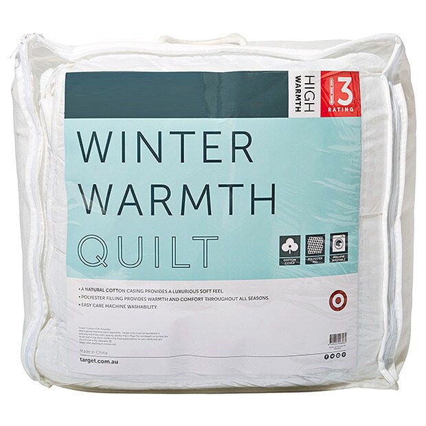 Winter Warmth Quilt High Warmth Rating Target Australia
