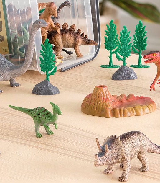 Terra Prehistoric World In A Bucket - 60 Pieces