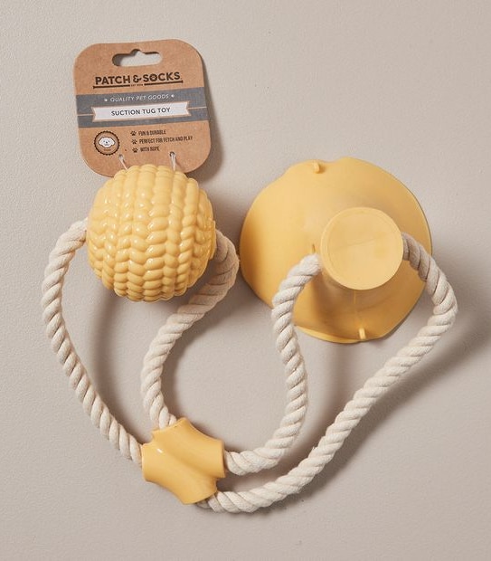 Patch & Socks Suction Tug Toy - Assorted