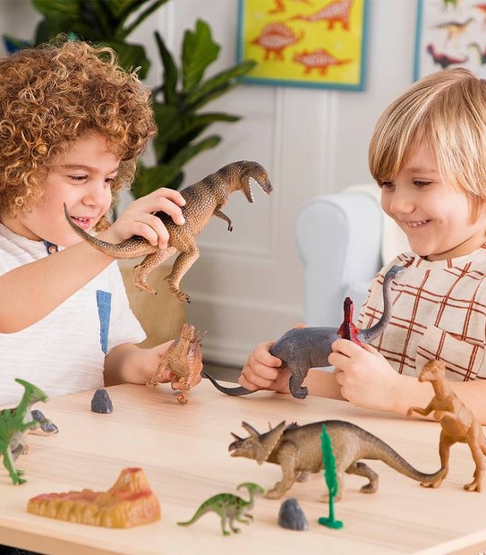 Terra Prehistoric World In A Bucket - 60 Pieces