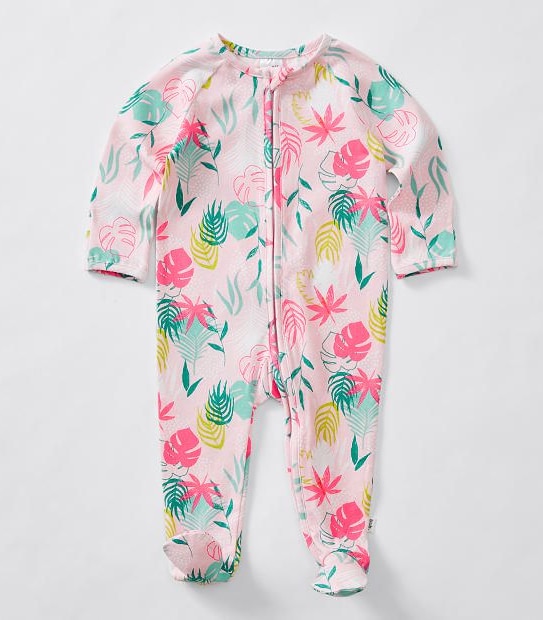 Baby Hawaii Floral Stretch Coverall