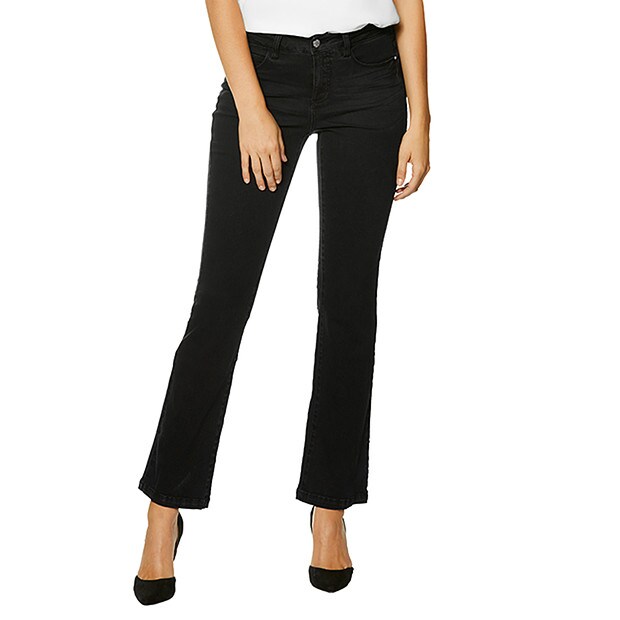 Bianca Classic Bootleg Jeans - Black 