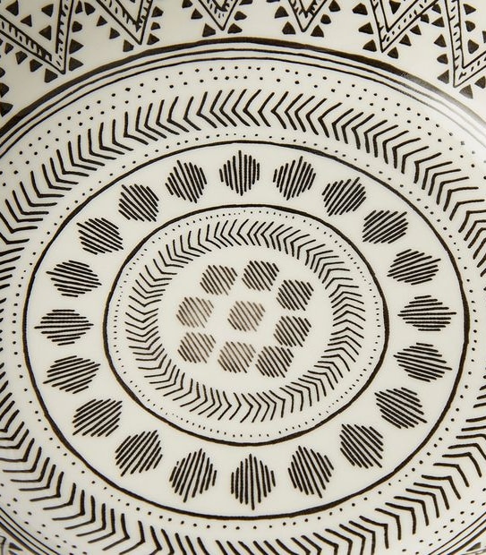 Aleah Printed Pasta Bowl