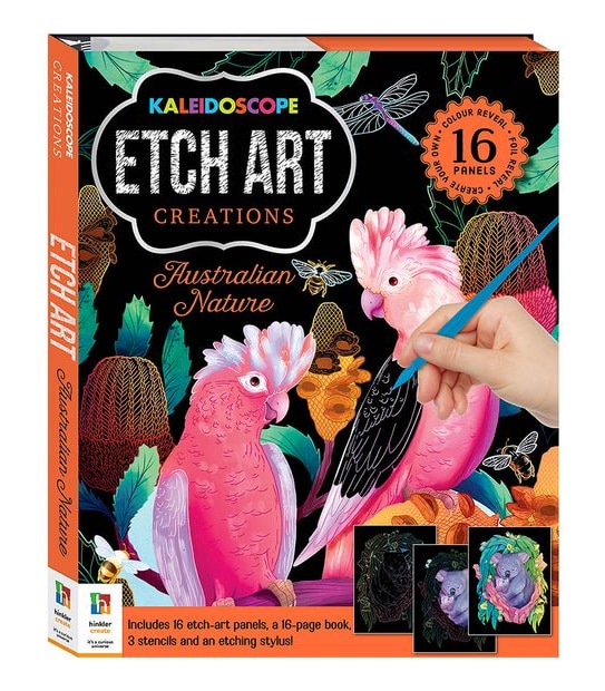 Kaleidoscope Etch Aty Creations Australian Nature