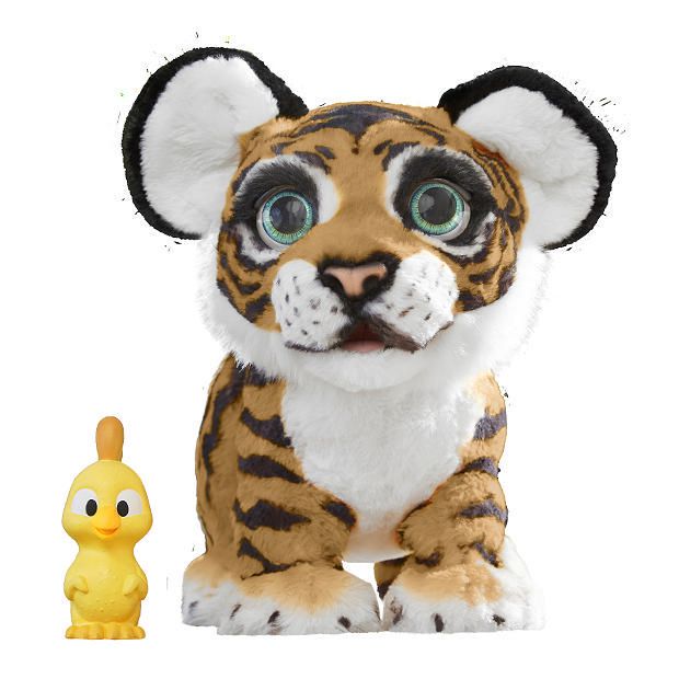 NEW FurReal Roarin' Tyler The Playful Tiger Tiger pet responds