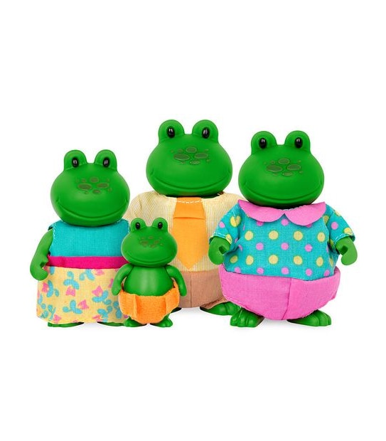 Li'l Woodzeez Frog Family