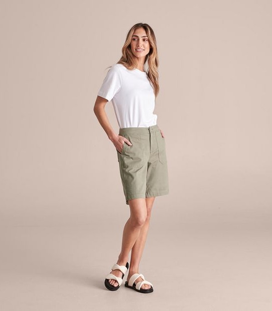 Rib Waist Shorts