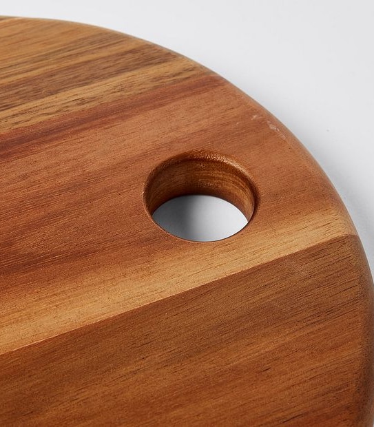 Oblong Acacia Wood Paddle Serving Board