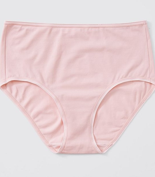 2 Pack Aloe Vera Infused Full Briefs - Pink