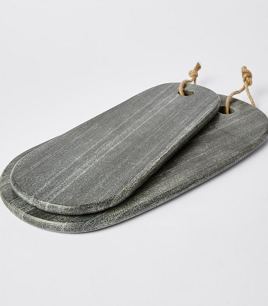 Oblong Large Marble Serving Board