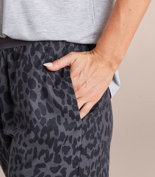Flannelette Cuffed Sleep Pants