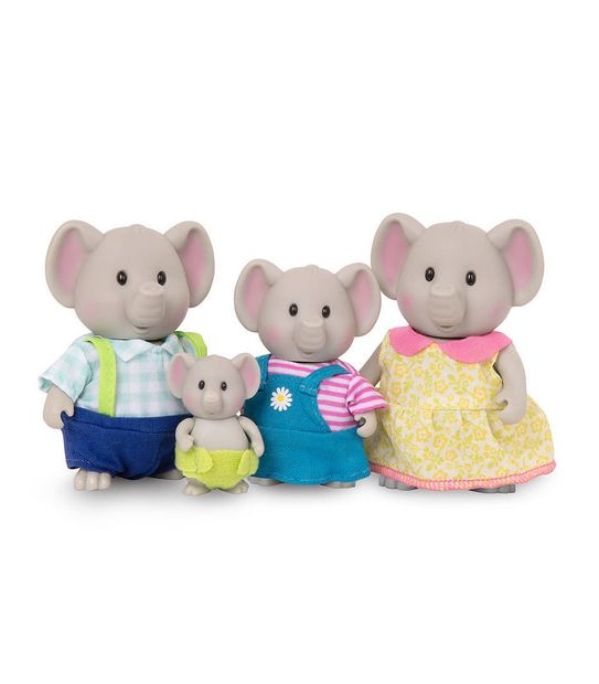 Li'l Woodzeez Elephant Family