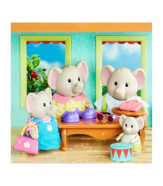 Li'l Woodzeez Elephant Family