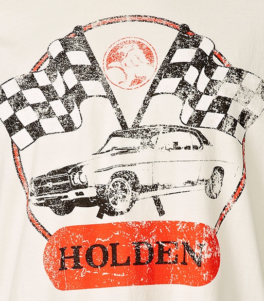 Men's Holden Short Sleeve Printed T-Shirt - Off White