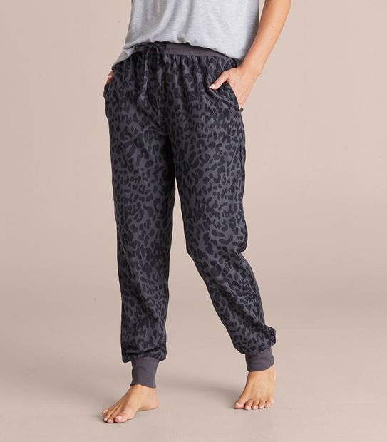 Flannelette Cuffed Sleep Pants