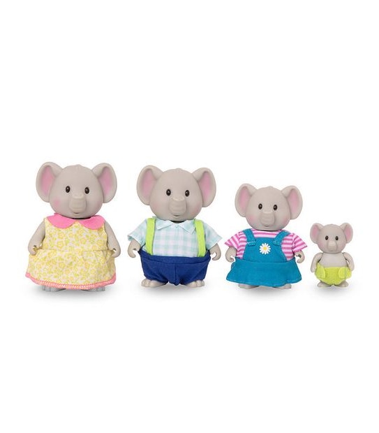 Li'l Woodzeez Elephant Family