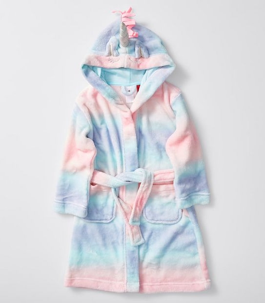 3D Unicorn Hooded Dressing Gown