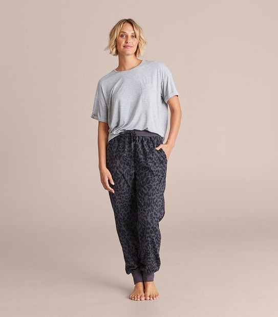 Flannelette Cuffed Sleep Pants