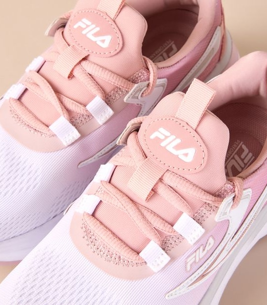 Fila Kids Senior Piacenza Sneakers - White/Pink