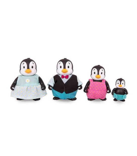 Li'l Woodzeez Penguin Family