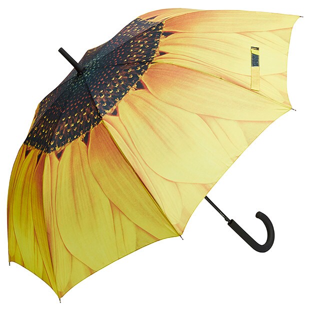 Auto Stick Umbrella - Floral Yellow Auto Stick Umbrella - Floral Yellow
