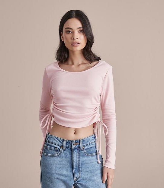 Lily Loves Ruched Side Top