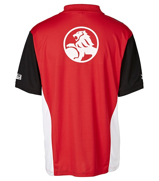 Men's Holden Printed Polo Shirt - Red