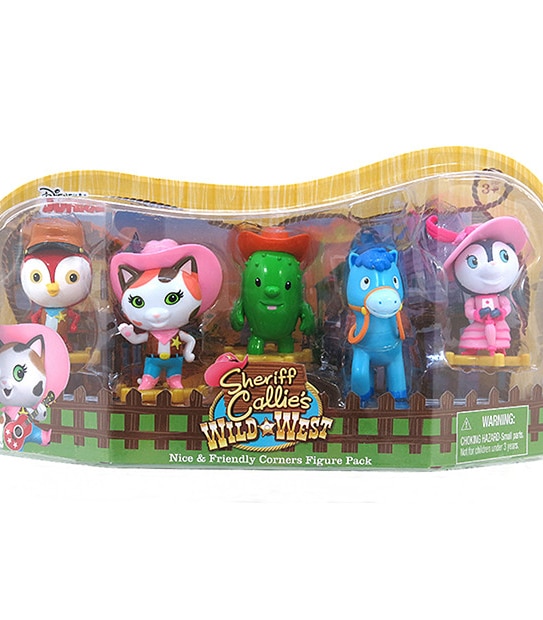 Disney Junior Sheriff Callie Figure Set - 5 Pack