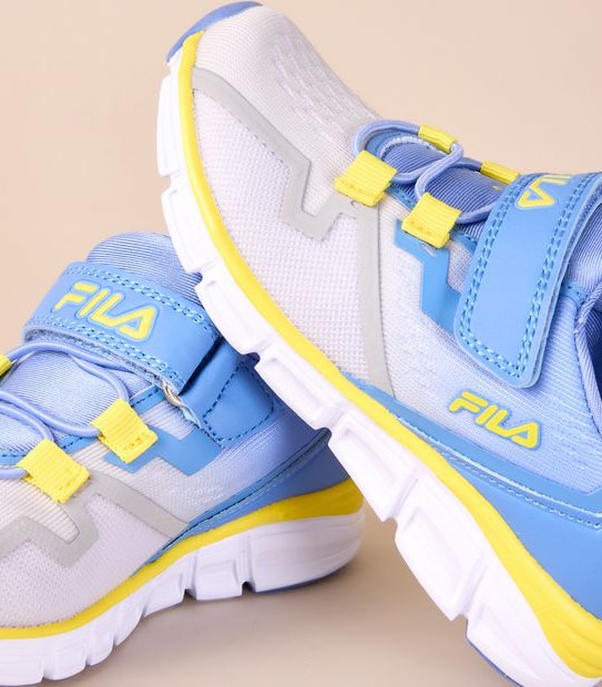 Fila Kids Junior Livorno Runners - Blue/Grey