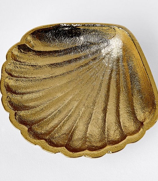Gold Shell Trinket Dish