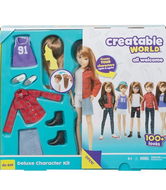 Creatable World&trade;: Deluxe Character Kit  - DC-619