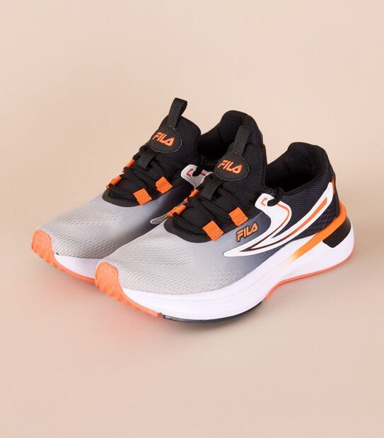 Fila Kids Senior Piacenza Sneakers - Black/Orange