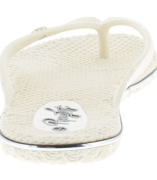 Piping Hot Freo Thongs - White