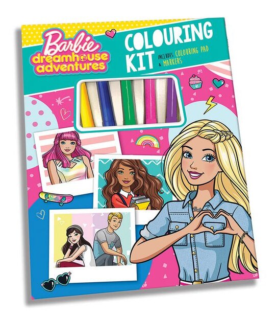 Barbie Dreamhouse Adventures: Colouring Kit (Mattel)