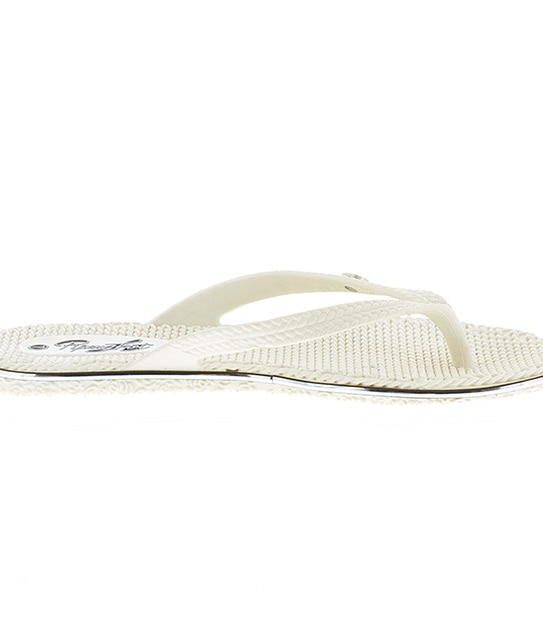 Piping Hot Freo Thongs - White
