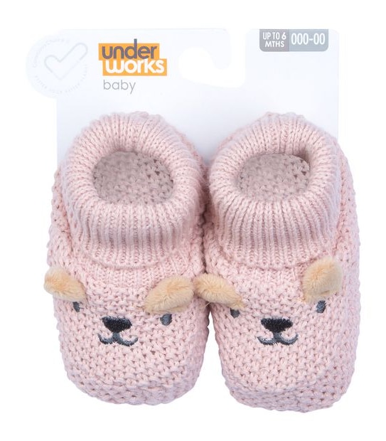 Baby Underworks Novelty Crochet Bootie