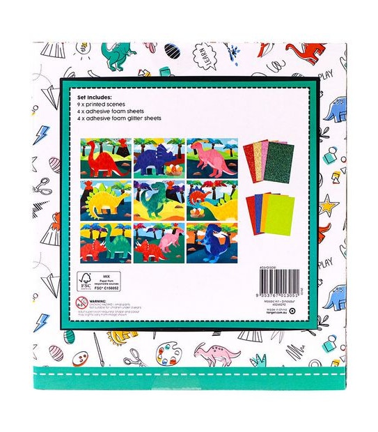 Mosaic Art Set - Dinosaur
