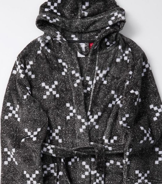 Hooded Dressing Gown